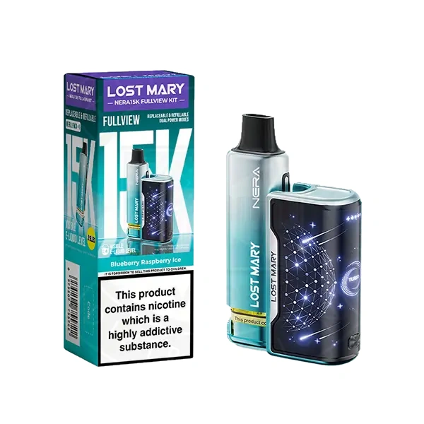 Blueberry Raspberry Ice Lost Mary Nera 15K Prefilled Pod Kit